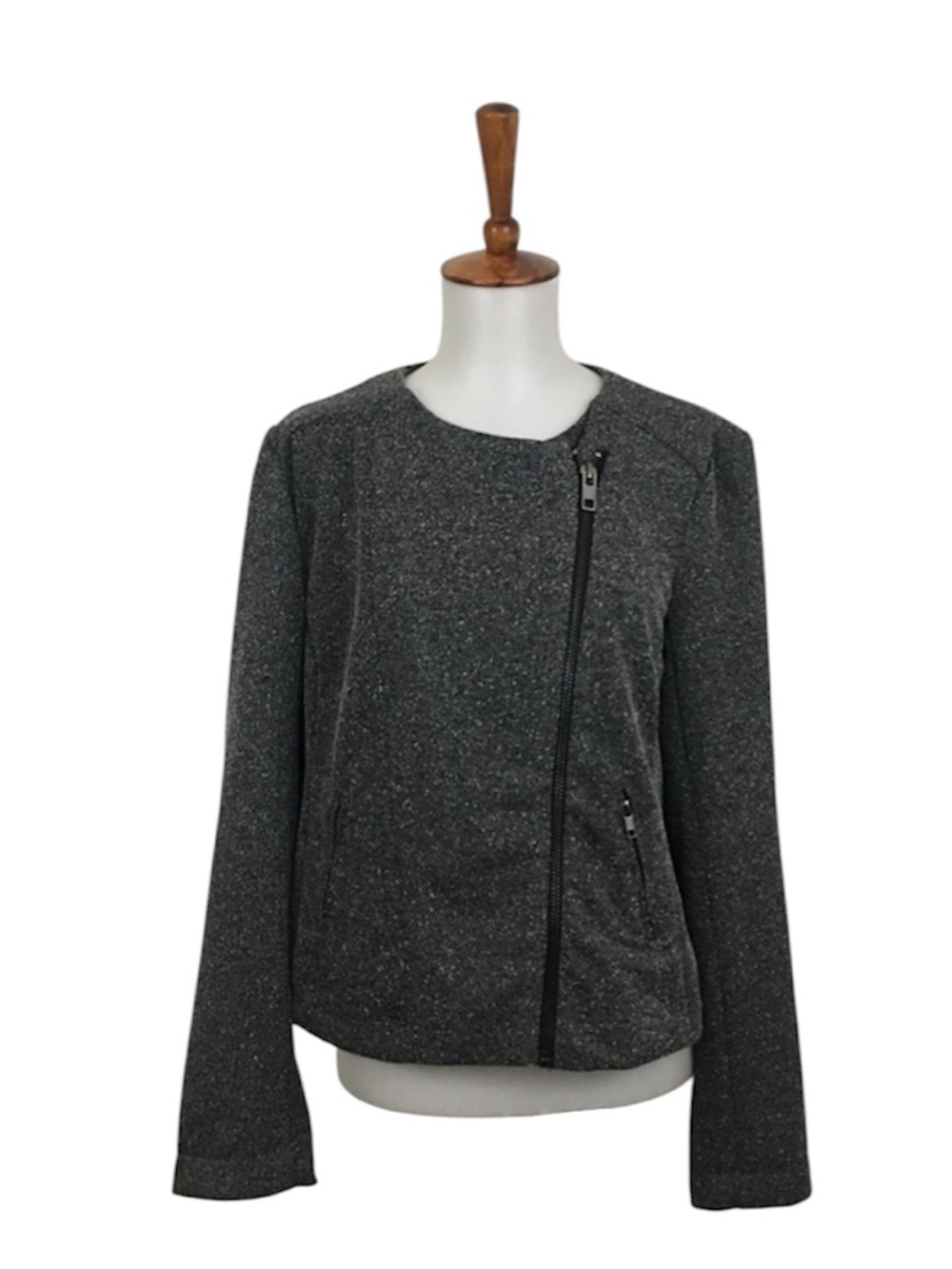 Catherine Malandrino Runway Moto Jacket Women’s M‎ Casual Chic